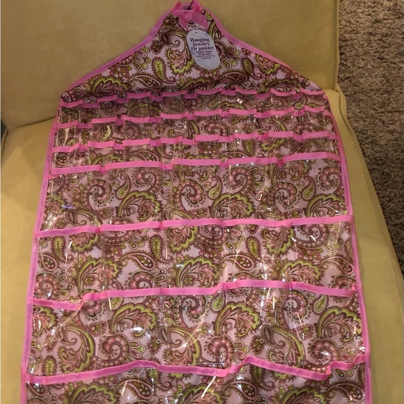 Hanging jewelry organizer NWT perfect for staying organized double-sided - Picture 9 of 13